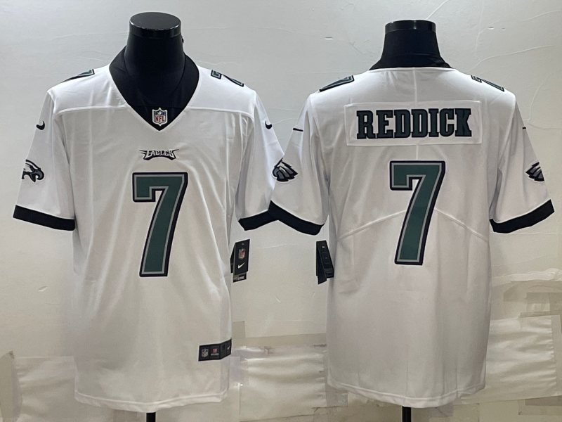Nike Vapor Untouchable Limited Philadelphia Eagles #7 Jalen Hurts White Jersey [28 styles] | 7494166527
