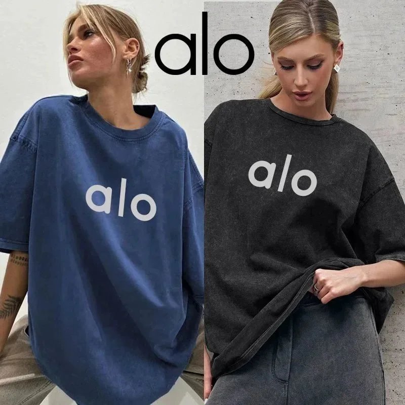 Alo Yoga Alo Logo Oversized T-Shirt [9 styles] | 7520898355