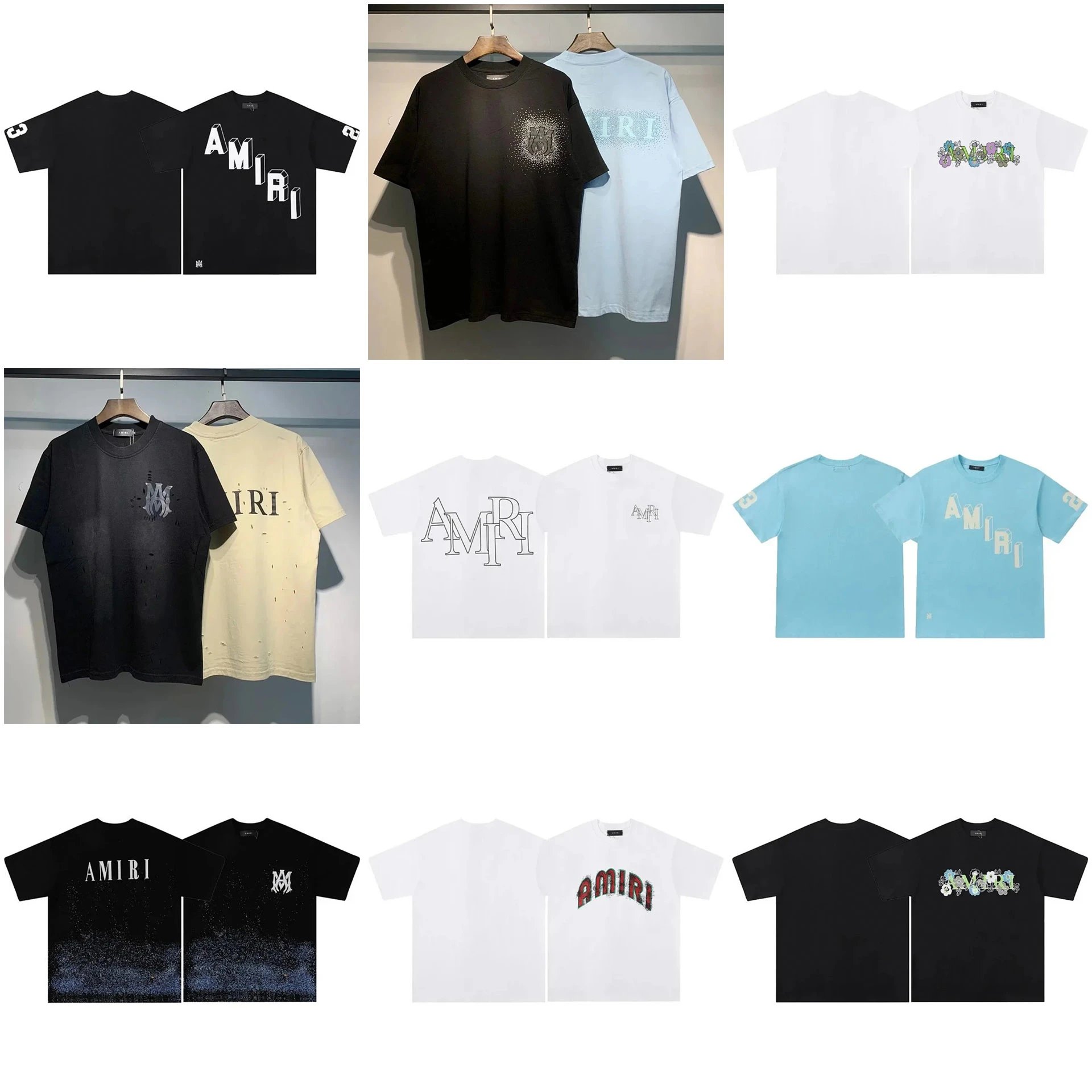 Amiri Graphic Print T-Shirts [37 styles] | 7695720051