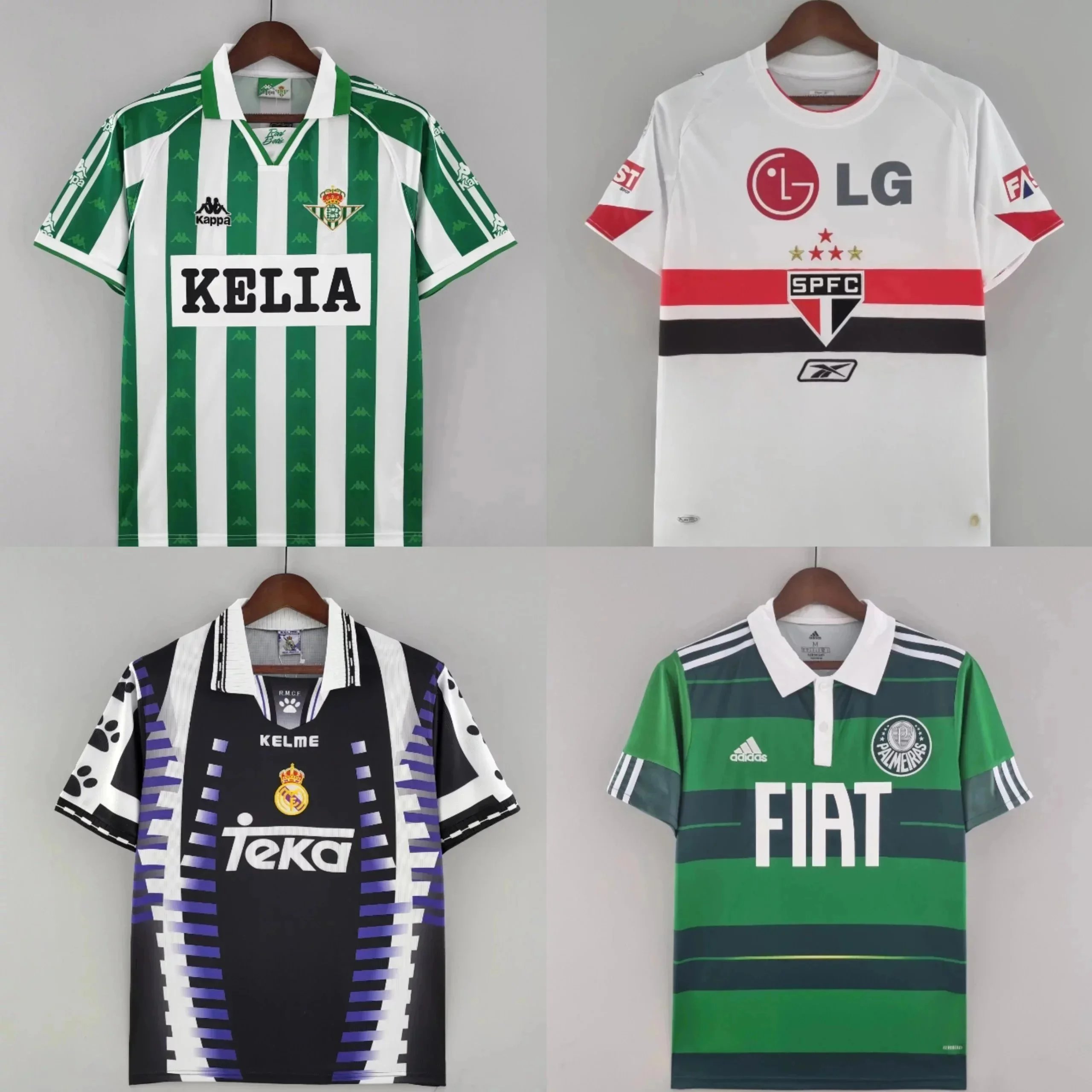 Vintage Football Club Jerseys [15 styles] | 7496017968