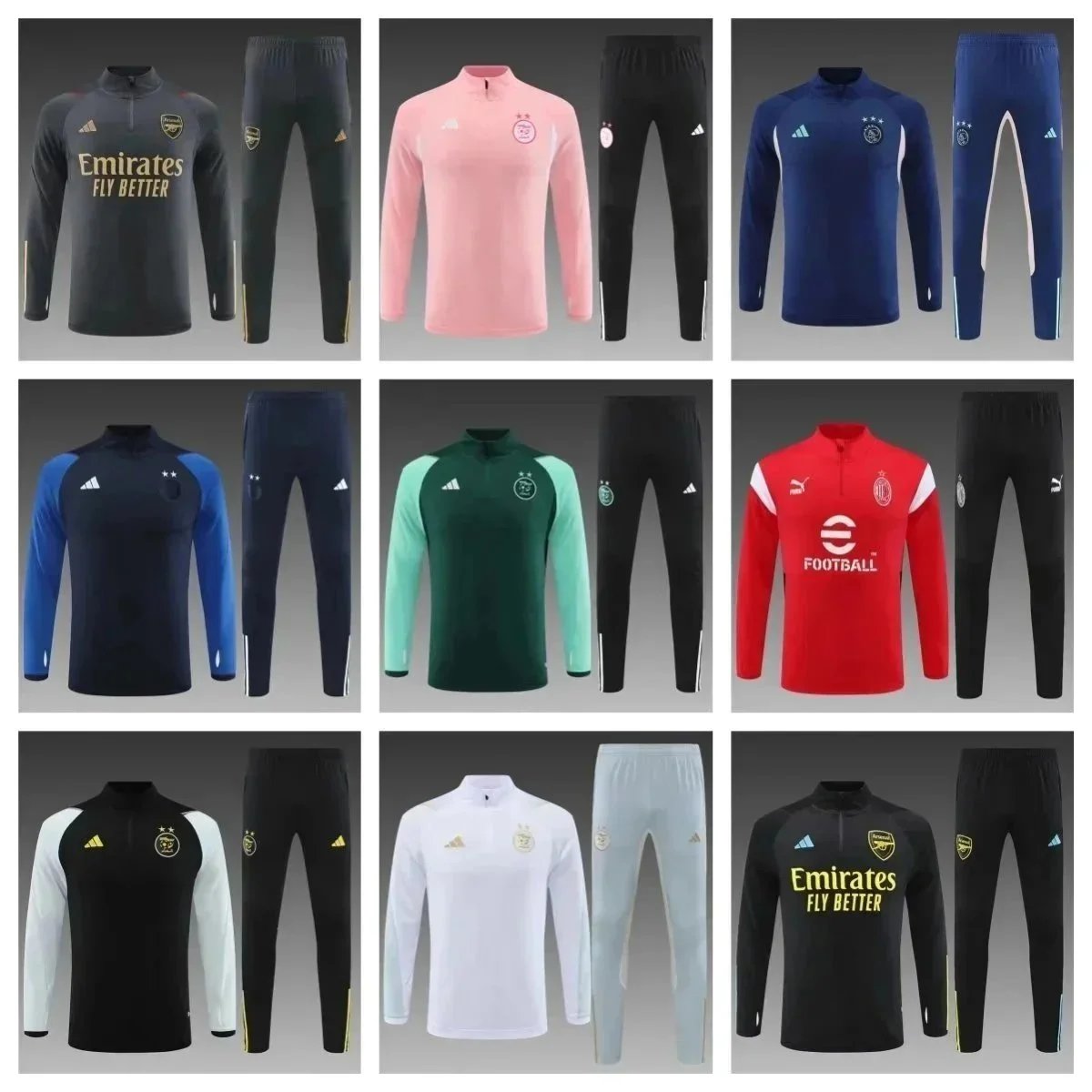 Adidas Tiro Training Top & Pants Sets [24 styles] | 7475934414