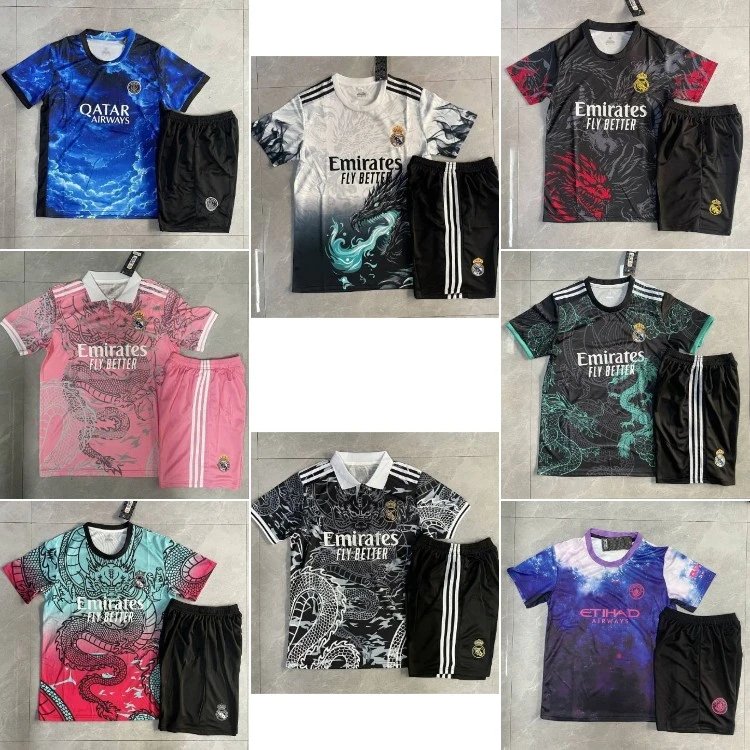 Real Madrid Dragon Series Sports Jerseys/Shorts | 7756396894