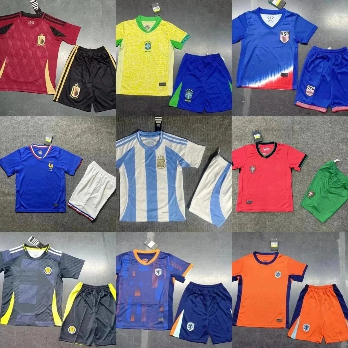 National Team Replica Soccer Jerseys/Shorts [35 styles] | 7496086200