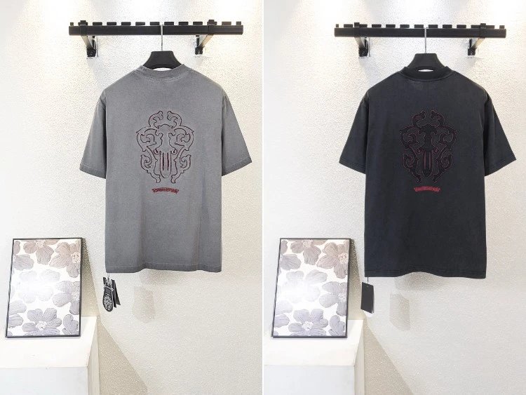 Chrome Hearts Ornament Embroidered T-Shirt [2 styles] | 7697208337