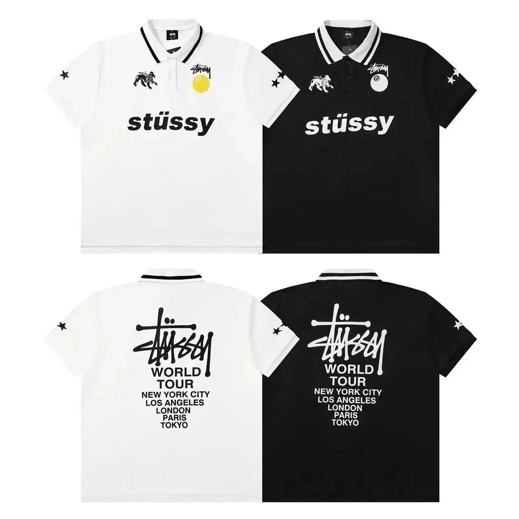 Stüssy World Tour Polo Shirt [38 styles] | 7566777839