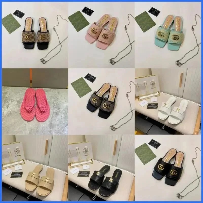 Gucci GG Marmont Slide Sandals [38 styles] | 7569305443