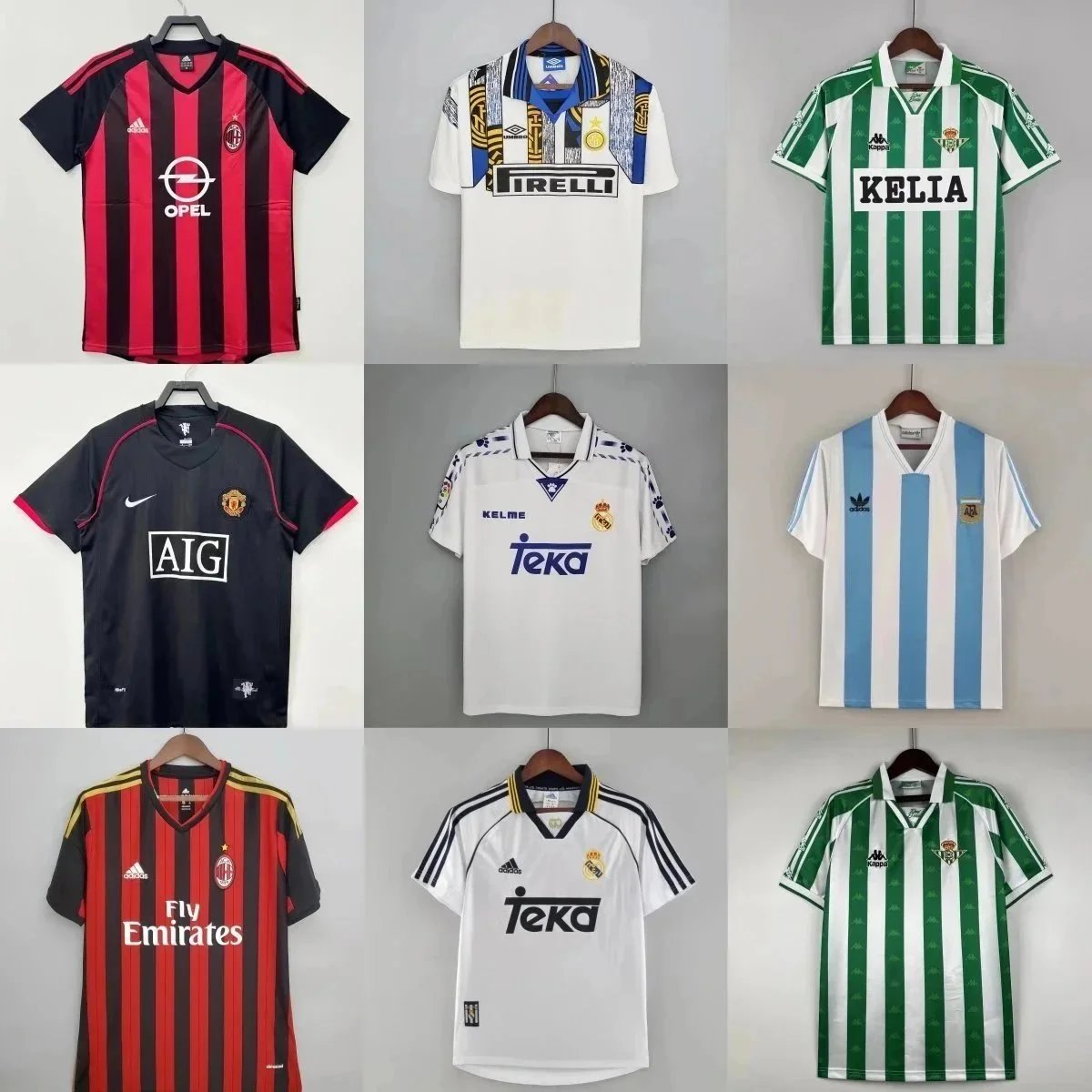 Vintage Football Club Soccer Jerseys [39 styles] | 7494182361