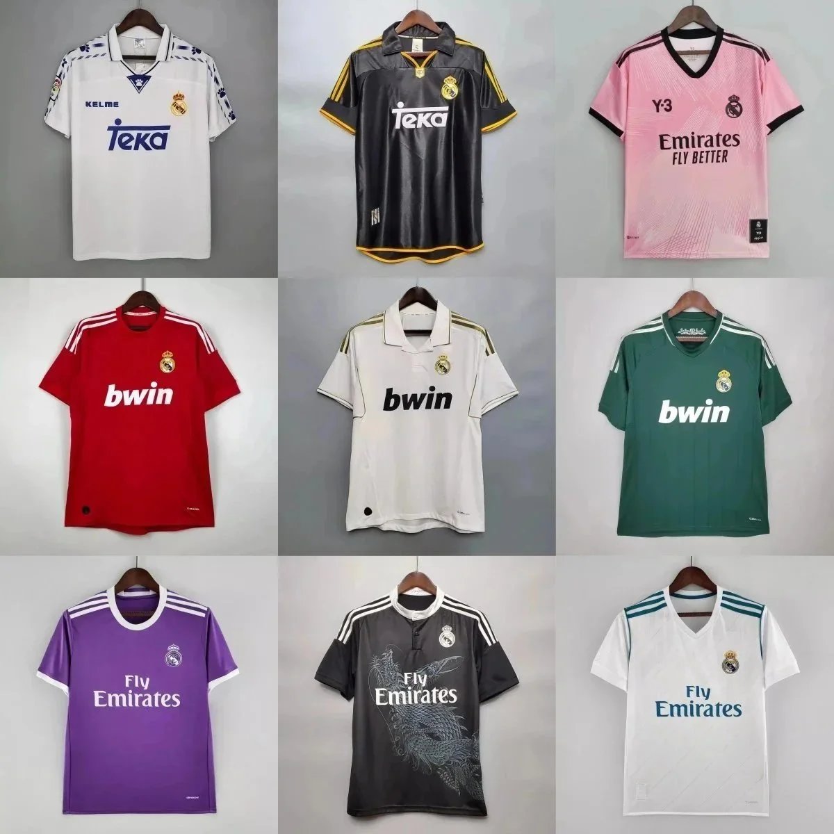 Real Madrid Football Jerseys [40 styles] | 7496092168