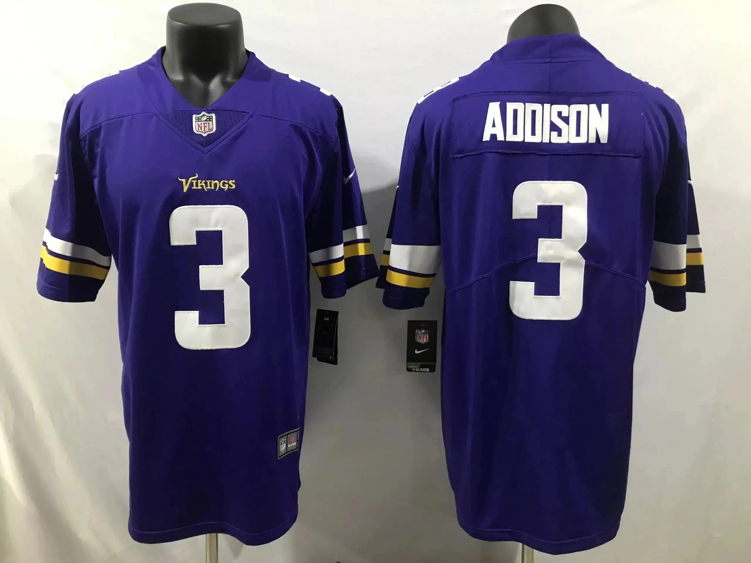 Nike NFL Game Jersey Minnesota Vikings Justin Jefferson #3 [38 styles] | 7494146921